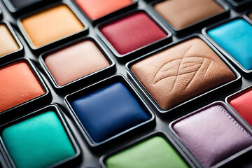 Fototapeta premium make up palette