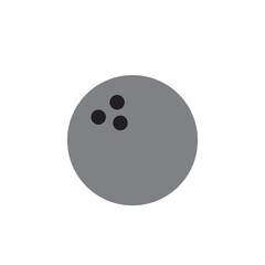 Obraz premium bowling icon