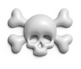 Obraz premium skull and crossbones