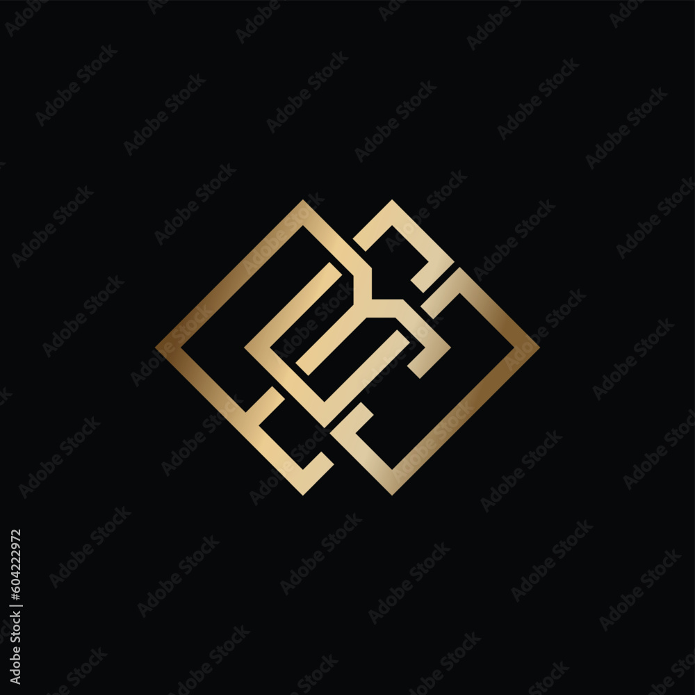 Wall mural design a clever monogram logo RS