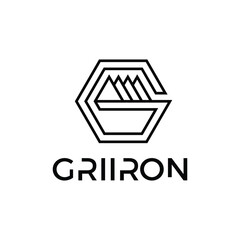 design a clever monogram logo G with home