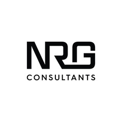 logo for company, design a modern and luxurious minimalist logo letter NRG
