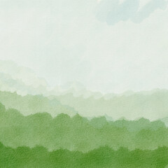 Watercolor landscape