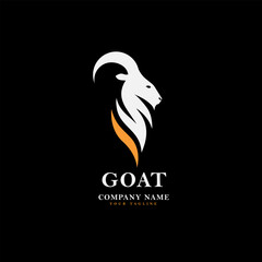 Goat head logo concept design for your company