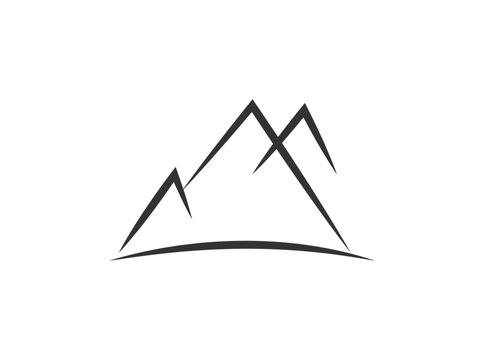 Mountain Logo, Mountain Logo Image design template.