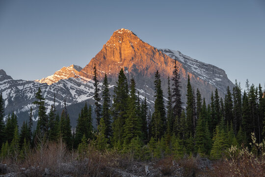 Beautiful views of the Canadian Rocky Mountains