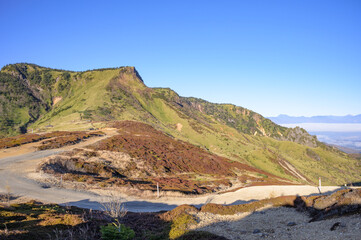 毛無峠と破風岳
