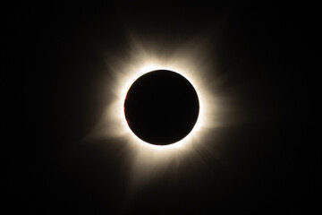 Totality during the 2023 Australian total solar eclipse in Exmouth