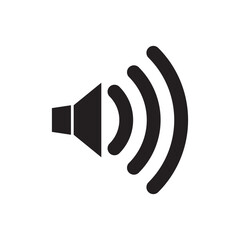 Simple Sound Icon On or Off for Design Purpose in Vector Format