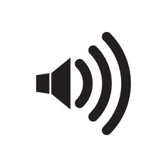 Simple Sound Icon On or Off for Design Purpose in Vector Format