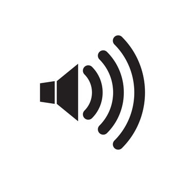 Simple Sound Icon On or Off for Design Purpose in Vector Format
