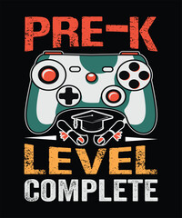 PRE-K Level Complete T-Shirt Design