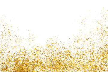 Gold Glitter Splash