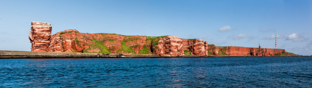 Lange Anna auf Helgoland, Panorama