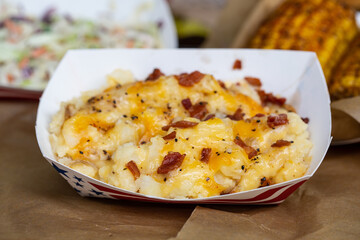 papa con tocino