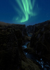 Obraz na płótnie Canvas Northern Lights in Iceland