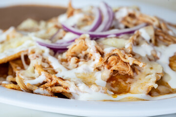 chilaquiles rojos