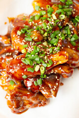 seasoned spicy chicken ,Seasoned Chicken with Garlic 