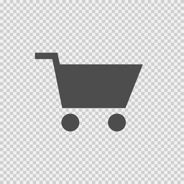 Shopping cart vector icon eps 10.