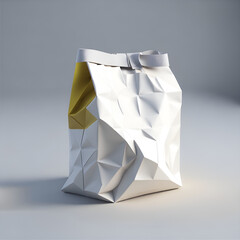 white paper bag mock-up