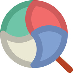 Lollipop Bold Vector Icon

