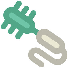 Mascara Brush Bold Vector Icon

