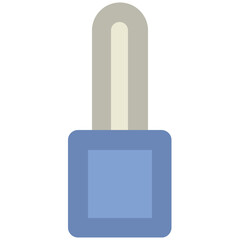 Trendy icon design of lipstick 