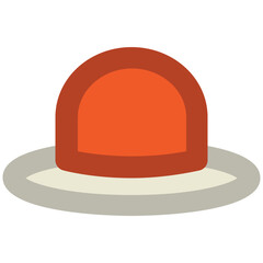 Fototapeta premium Grab this amazing icon of fashion hat 