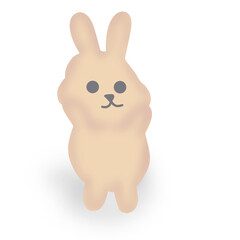 easter bunny isolated