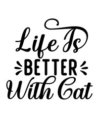 Cat svg bundle, cat mom svg,Cat T-shirt svg , crazy cat lady svg , cat dad svg, cat lover svg