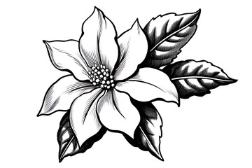 Obraz premium Amazing and classy image of holly flower generated by AI