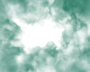 パステルカラーの滲みのある水彩風背景