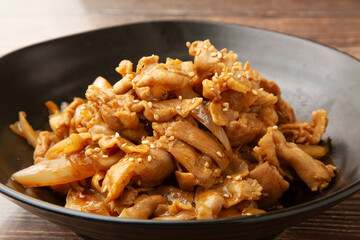 豚バラと玉ねぎの炒め物