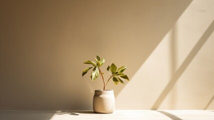 Fototapeta na wymiar Potted plants. Designed using generative ai. 