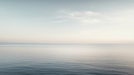 Obraz premium The wide calm sea. Designed using Generative AI