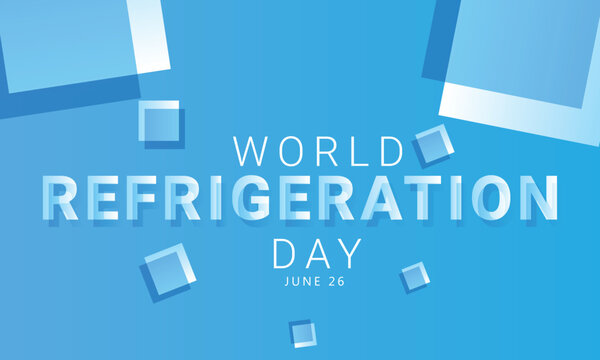 World Refrigeration day. background, banner, card, poster, template. Vector illustration.