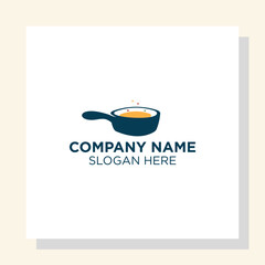 breakfast logo design template, restaurant logo vector, food street logo