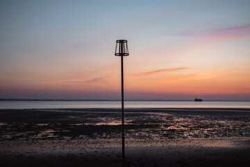 Obraz premium A calm sunset by the sea