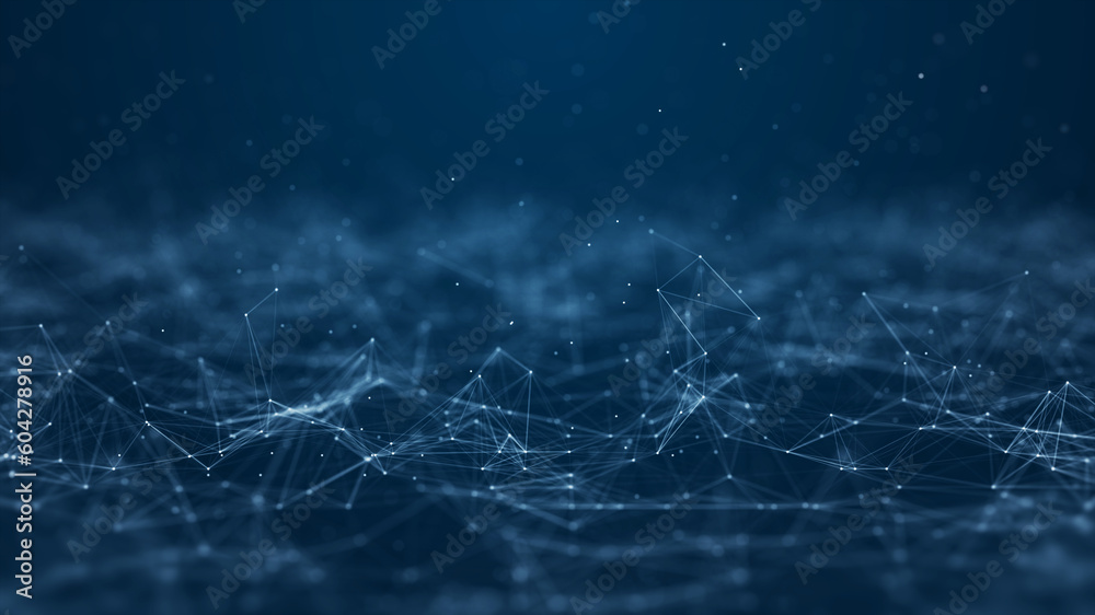 Wall mural abstract concepts of cybersecurity technology and digital data protection. protect internet network 