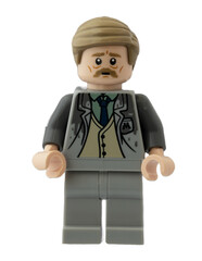 Fototapeta premium Dortmund - Deutschland 17. Mai 2023 Lego Minifigure aus Harry Potter im Anzug