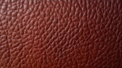 Close up of leather. Generative AI