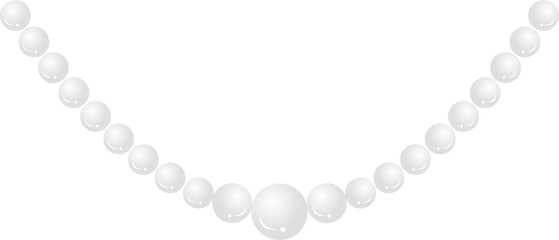 White pearl necklace 2023051923