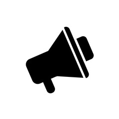 vector megaphone icon. flat illustration on white background..eps