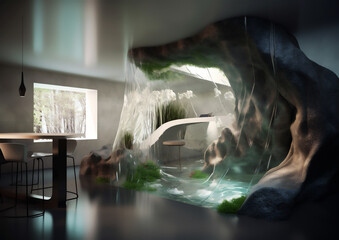 Design a Stylish Mountain House Interior