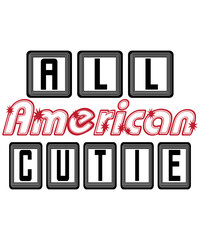 4th-of-July typography text vector