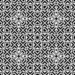 Seamless models. Modern stylish texture. Monochrome, simple. Vector.