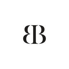 Vector bb letter monogram logo design © Iqbal
