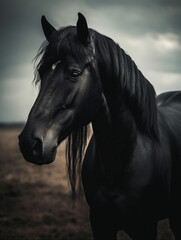 horse in the field © memoona