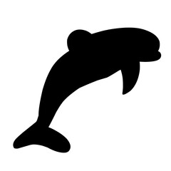 Dolphin Silhouette 