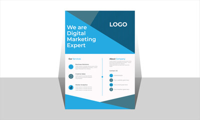 Marketing flyer template modern  business  proposal creative & professional  layout for Corporate&nbsp;business